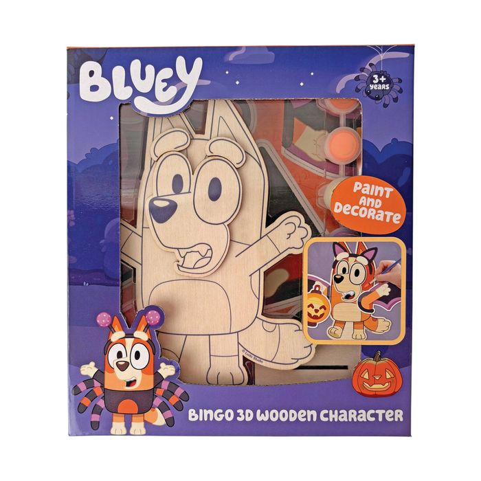 Bingo 3D Wooden Character