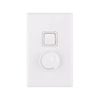 DETA X7 Single Gang Switch with 400W Trailing Edge Dimmer