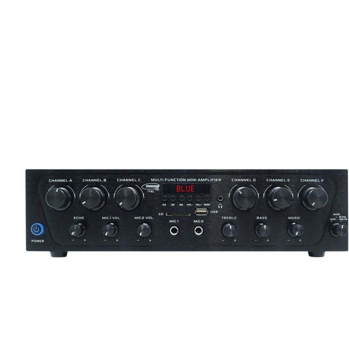 Weconic 480w 6 Channel Bluetooth Amplifier