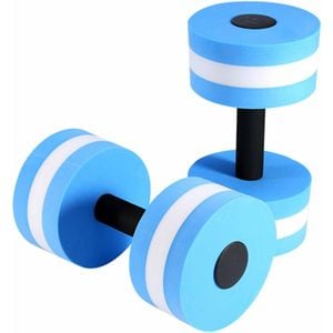 Water Dumbbells Set 2-Pack - Foam Pool Resistance Equipment for Aqua Fitness
