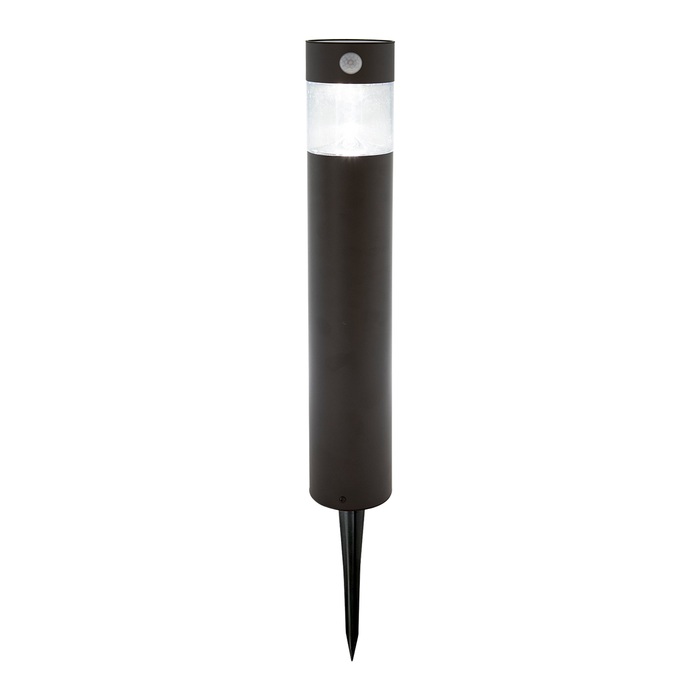 Click Tennyson Cool White Solar LED Sensor Bollard