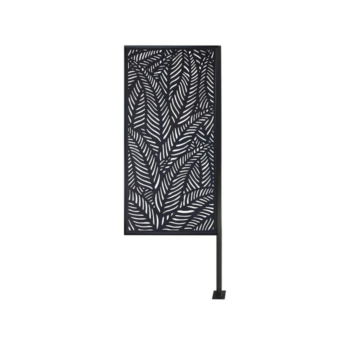 Matrix 1800 x 900 x 7mm Charcoal Fern Jack Add-On In-Ground Screen Kit