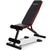 Powertrain Adjustable Weight Bench w/ Incline Decline and 7 Backrest Positions