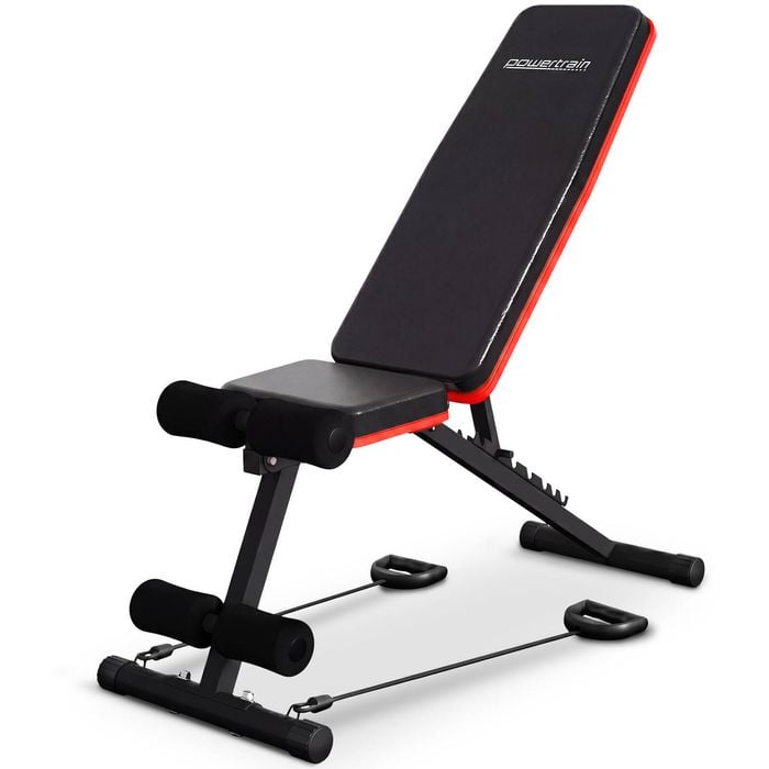 Powertrain Adjustable Weight Bench w/ Incline Decline and 7 Backrest Positions