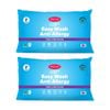 2pk Tontine Quick Dry Easy Wash Anti Allergy Bedding Pillow High & Firm
