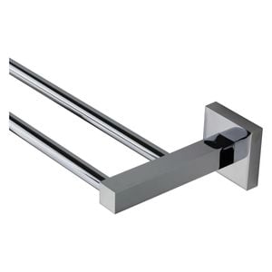 MIXX 750mm Chrome Chia Square Double Rail