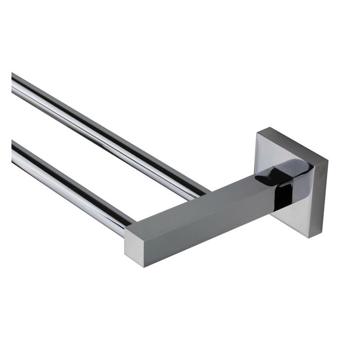 MIXX 750mm Chrome Chia Square Double Rail