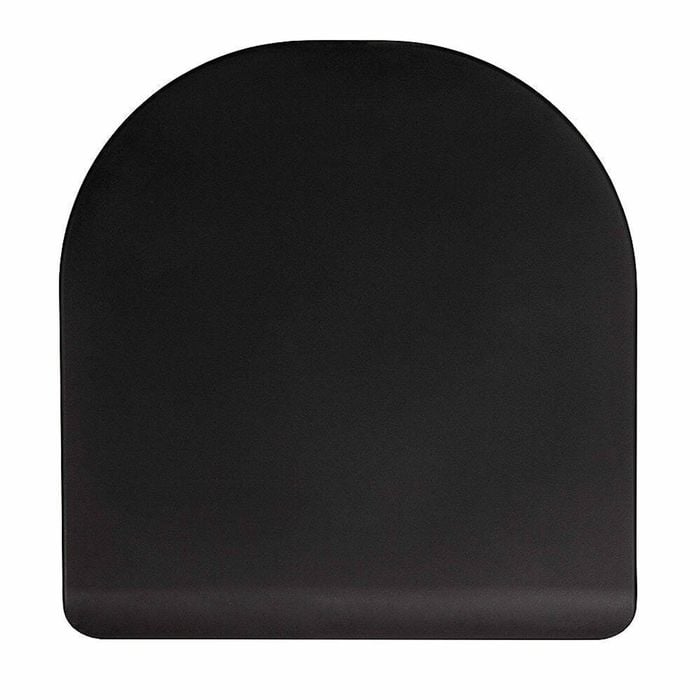 Commode Seat Cover - Premium Black Waterproof Cushion For Comfort And Hygiene