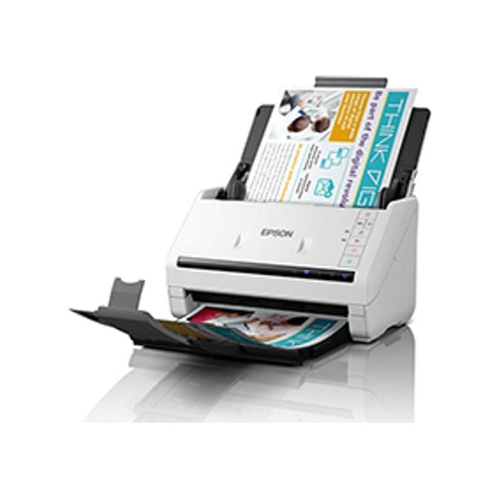 Epson Workforce Ds-570wii Wireless Sheet-fed Scanner - White [b11b263501]
