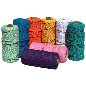 Harry & Wilma 3mm Macrame Cord Brights Bundle 8 Rolls