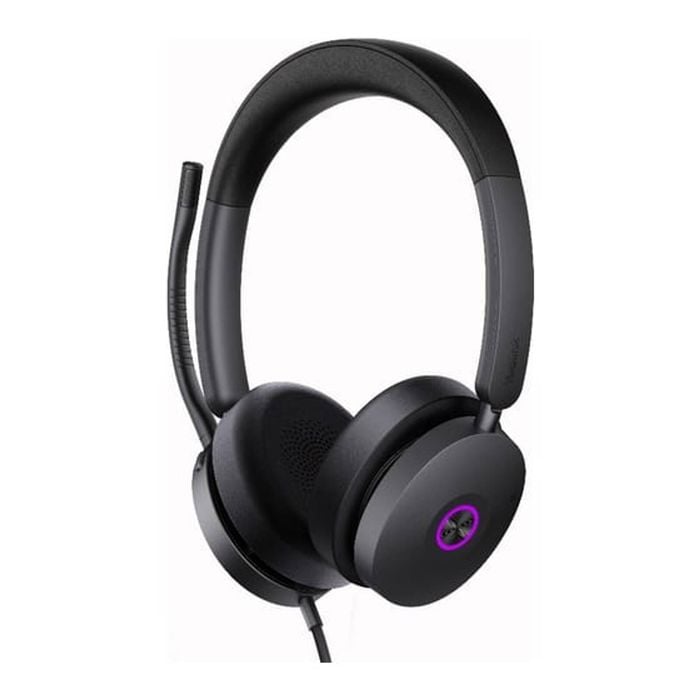 Yealink Uh48 Uc Usb Wired Headset Hybrid Anc [uh48-dual-uc-ca]
