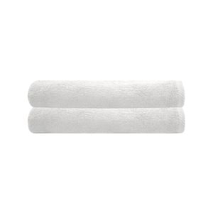 Chateau 2pack Bath Sheet 80x160cm White