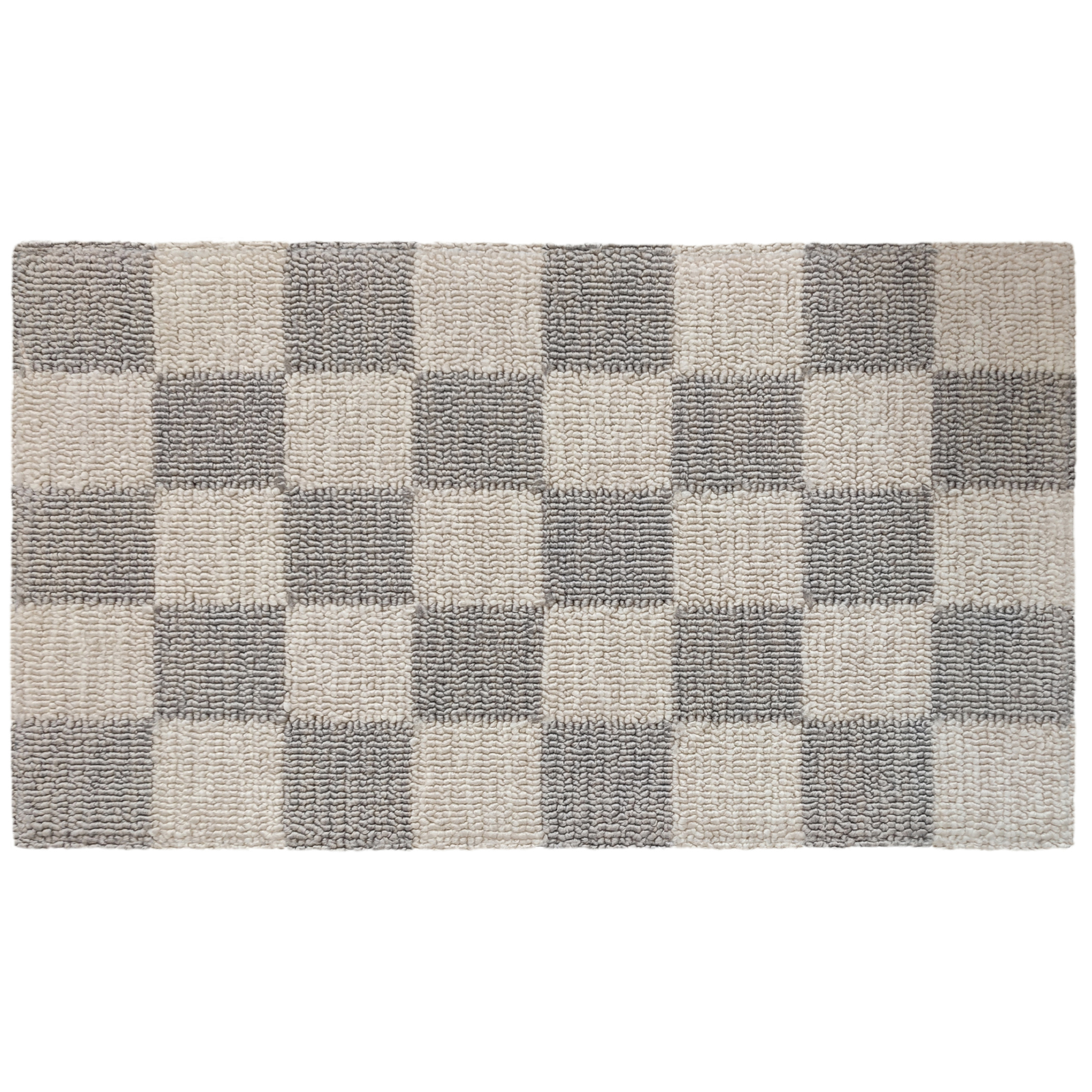 Outdoor Tufted Mat 40x70cm Arctic Checkers product image