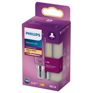 Philips T25 SES LED 260Lm Warm White 1.9W Appliance Globe