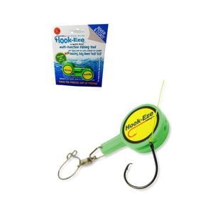 2pc Hookeze Fishing Knot Tying Tool/Quick Knotting Line Standard - Green