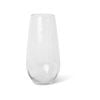 E Style 35cm Glass Demi Tall Flower Vase Decor - Clear