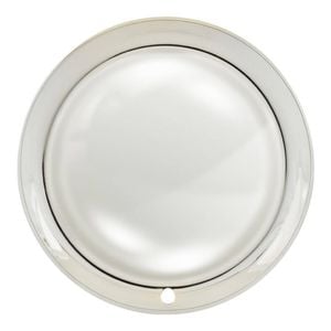Torco 15 Inch Chrome Hub Cap - Universal Hollywood Style Moon Wheel Hub Cover Set of 4