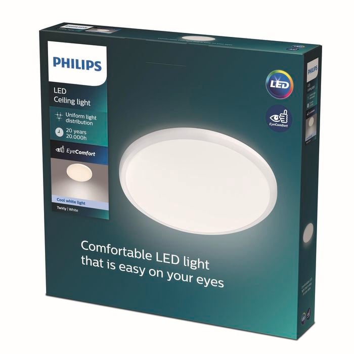 Philips 17W 1900lm White Neutral LED Ceiling Light