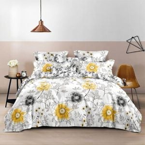 Dreamfields Queen Waltz Forest Design Quilt Doona Duvet Cover Set