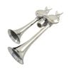 Yankee Dual Tone Twin Trumpet Air Horn, Chrome, 12v 24v