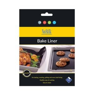 Nostik Regular Reusable 36cm Bake Liner Non-Stick Mat Black