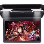 Elinz 13.3" IPS Roof Mount Car DVD Player Flip Down Monitor 1080P FHD HDMI USB BLACK