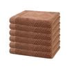 Angove 6pack Face Washer 33x33cm Woodrose