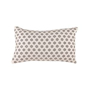 Accessorize Bedroom Collection 30cm x 50cm Grey Norah Filled Cushion