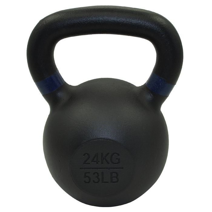 24kg Premium Powder Coated Cast Iron Kttlebell Weight Commercial Grade