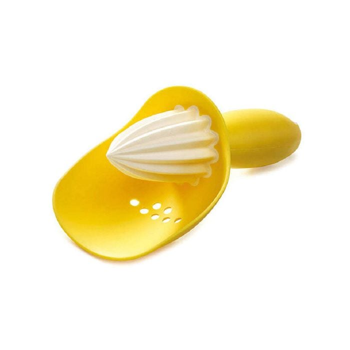 Joseph Joseph Ergonomic 17cm Catcher Citrus Reamer/Lemon Lime Juicer Yellow
