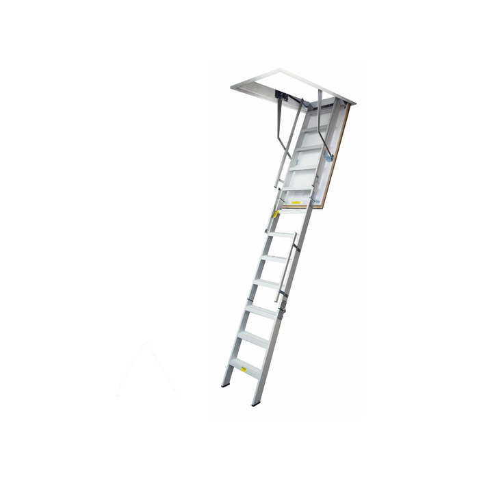 Kimberley 2.4-2.635m Ultimate Heavy Commercial  Aluminium Attic Ladder