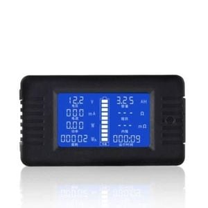 50a Lcd Display Dc Battery Monitor Meter 200v Voltmeter Amp For Rv System
