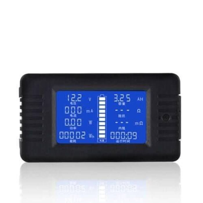 50a Lcd Display Dc Battery Monitor Meter 200v Voltmeter Amp For Rv System