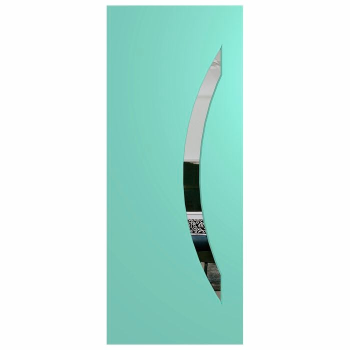 Hume Doors 1980 x 810 x 40mm Newington XN6 Entrance Door Glazed Clear