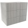 Lugna 768 x 900 x 580mm Mist 3 Drawer Storage Cabinet