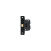 Zanda 102mm Height Matt Black Heavy Duty Roller Catch
