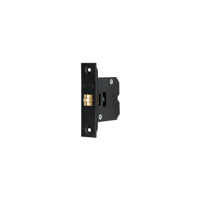 Zanda 102mm Height Matt Black Heavy Duty Roller Catch