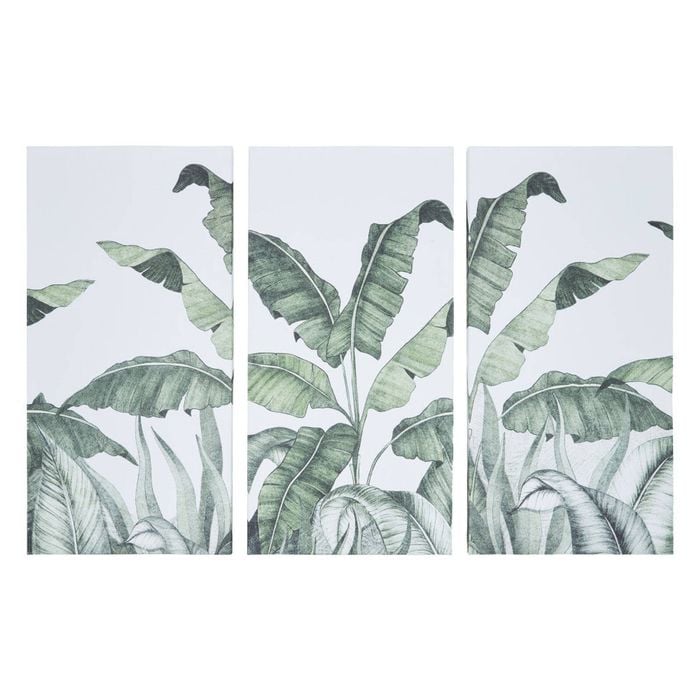 Emporium Palm Leaf Set Of 3 Wall Art