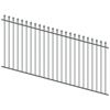 ProtectorAl 1201-2400W x 1200H Monument Spear Top Pool Fence Panel Raked Up to 15º