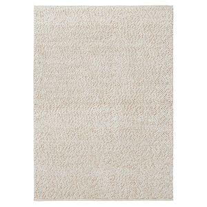 Loopsie-230cm X 160cm-fresno Ivory Pebble Loop Wool Rug