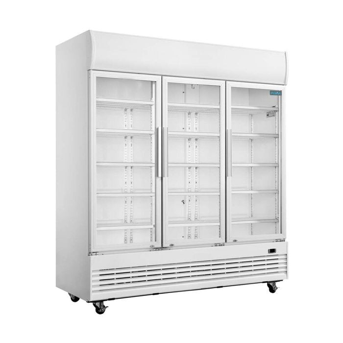 Polar G-series Triple Door Upright Display Chiller - Commercial Drink Fridges (ge769-a)