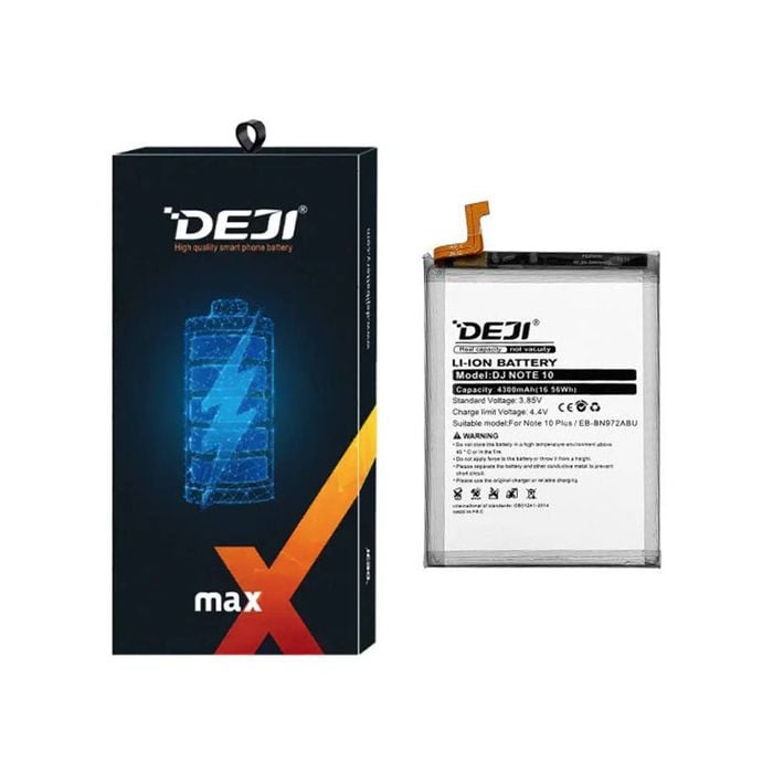 Deji Eb-bn972abu Replacement Battery For Samsung Galaxy Note 10 Plus (n975 & N976) - 4300mah