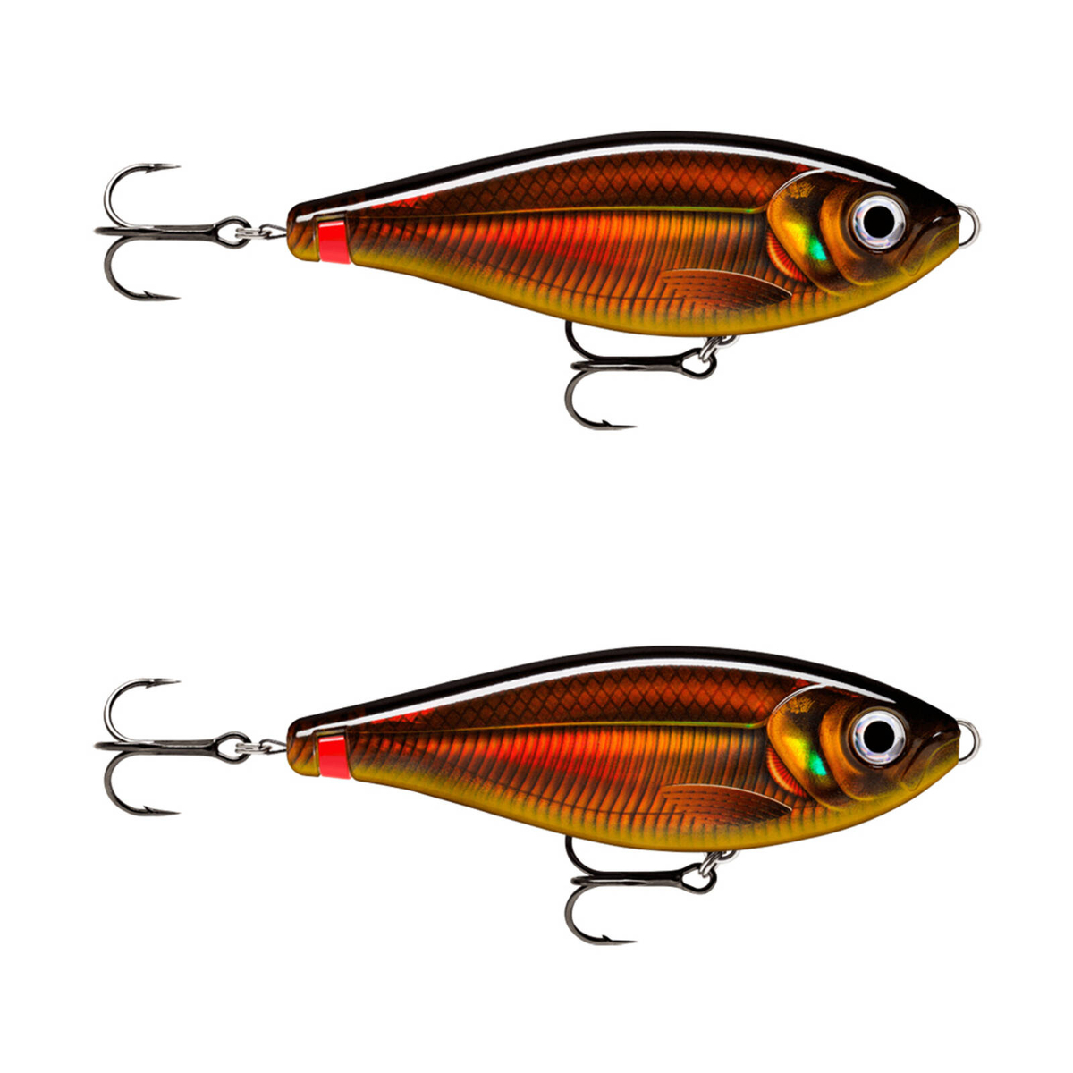 2x Rapala 14cm X Rap Haku Slow Sinking Glidebait Fishing Lures 5W ...