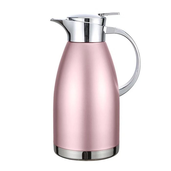 Soga 1.8L Rose Color 3-Layer Insulated Stainless Steel Flask