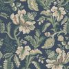 Wallpaper Trader Daphne Wallpaper Roll 10.05m X 53cm, Midnight Blue