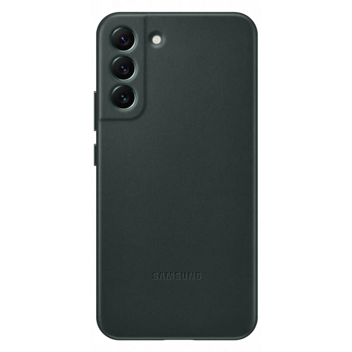 Samsung Galaxy S22+ Leather Cover - Forest Green