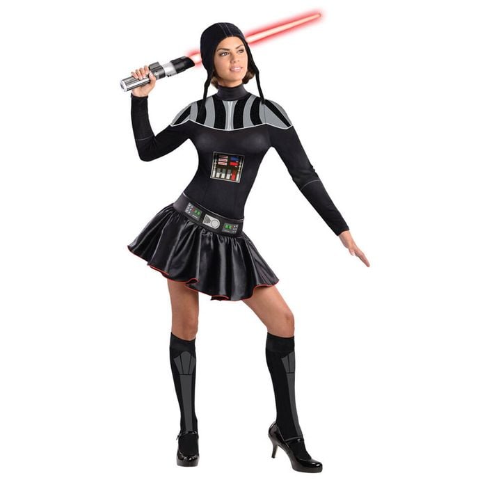 Star Wars Darth Vader Female Womens Dress Up Character/Party Costume Size M