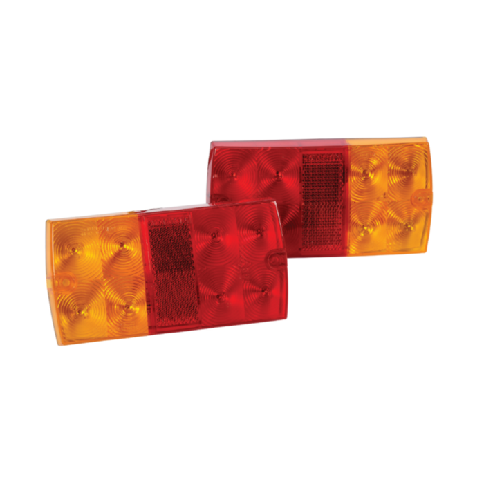Narva 12V LED Slimline Tailer Lamp Pack With Licence Plate Lamp - 2 Pack