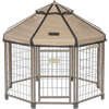 The Pet Gazebo Enclosure 1.2m Portable Pet Gazebo With Canopy