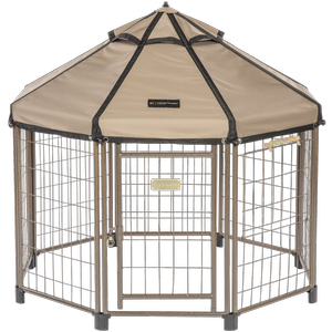The Pet Gazebo Enclosure 1.2m Portable Pet Gazebo With Canopy